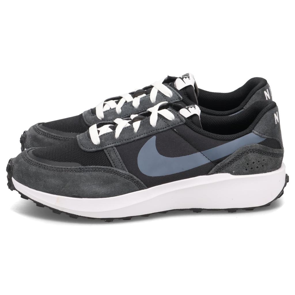 Nike WAFFLE NAV and Size Cm Sneakers, Men's Women's, FJ4195-001, Black/White/Off Noir, 27.0 (Used)