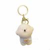 Wool Felt DIY Kit, Shiba Inu Dog Handmade Plush Decor, Gift for Pet Lovers Bichon+Keychain