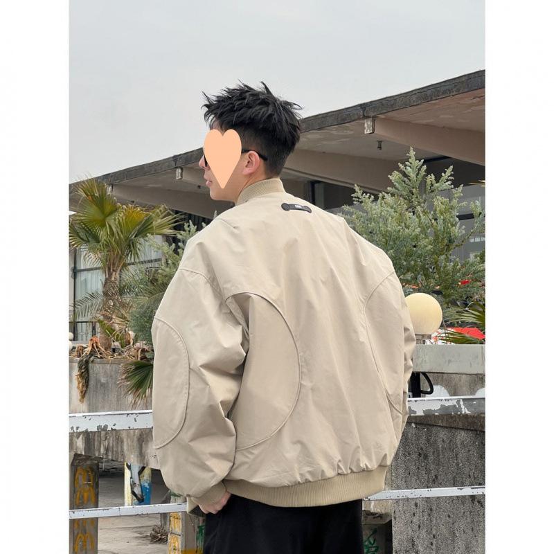 Men's Baseball Jacket Spring Autumn Spring Workwear New Loose Casual Jacket