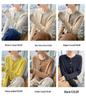 Women's Cashmere Round Neck Cable Knit Cardigan - High-End, Fashionable, Versatile Sweater for Autumn/Winter