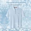 Hengyuanxiang Men's Ice Silk Business Casual Polo Shirt