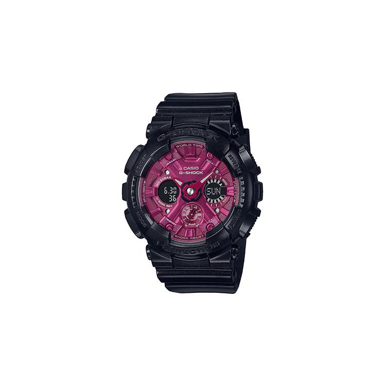 CASIO Quartz Movement Unisex Red Watch Dial GMA-S120RB-1APR GMA-S120RB-1APR