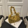 Women's Autumn 2025 Corduroy Printed Shoulder Bag - Versatile, Simple, Fashionable Handbag