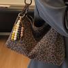 Exquisite Retro Leopard Print Bag, Stylish Large-capacity Tote Bag, Fashionable and Casual Single-shoulder Bag