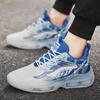 Herr Löparskor Mesh Ovandel Syntetiskt Material Slitstark Gummisula Vår Höst Säsongsbetonad Trendig Pappa Stil Vardagliga