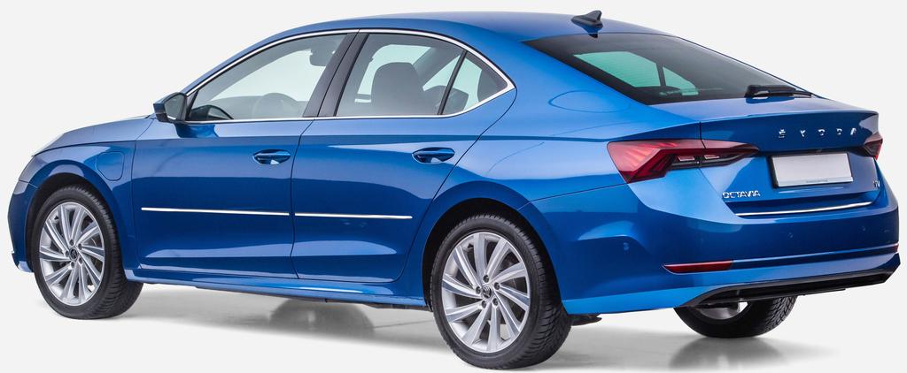 Skoda Octavia Iv 4 Hatchback 2020+ - Strisce Cromate Laterali Per Porte
