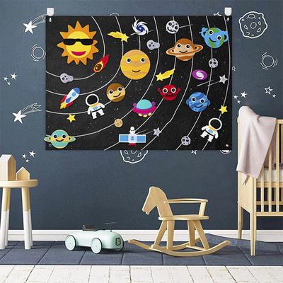 Farm Animals Felt Story Board Farmhouse Storybook Wall Hanging Decor Montessori Early Learning Interactive Puzzle Toys Kids Gift