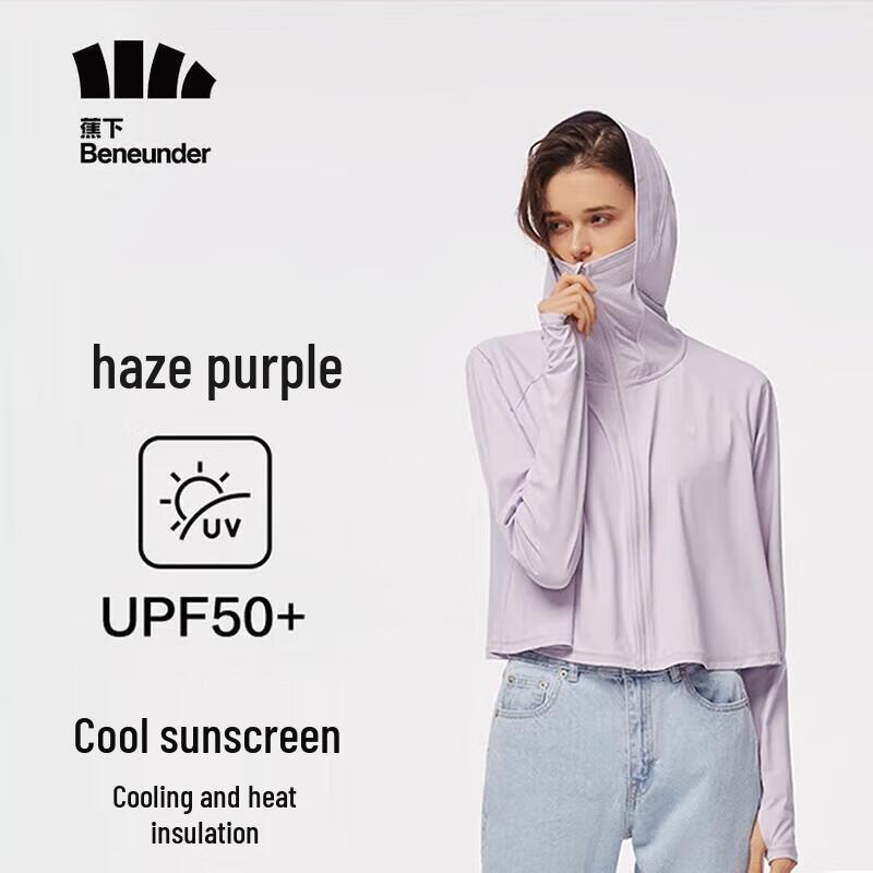 Beneath the Banana Ice-Thin UV Protection Hooded Sun Jacket L
