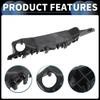 Piece of 1 Bumper Support Bracket, Left Side Front fit for Hyundai Elantra 11-16