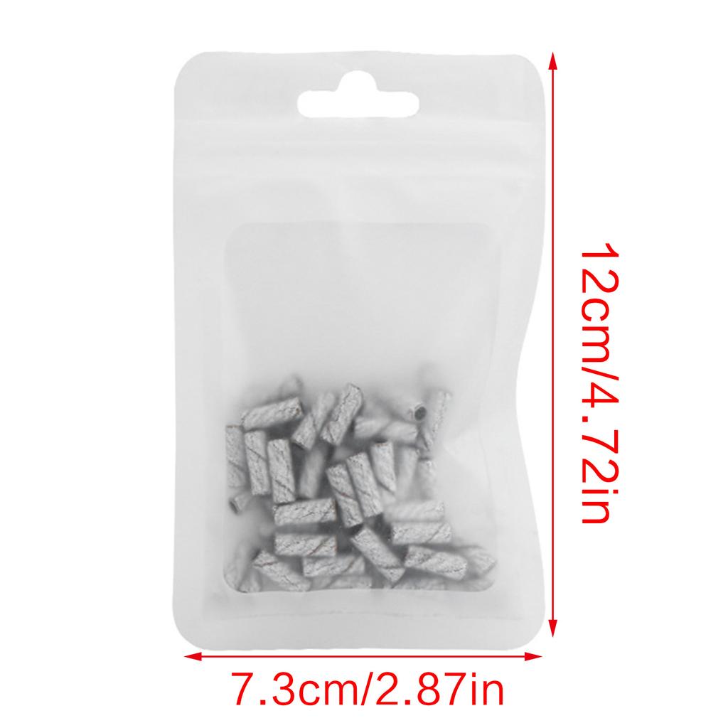 50pcs Small Nail Sanding Bands for Manicure Smooth and Durable Tools for Nail Art