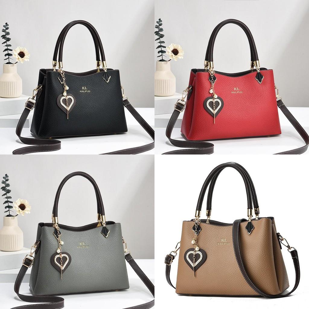 Trendy Macaron Color Shoulder Bag For Women Spacious Stylish Crossbody Handbag
