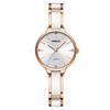 Fashion New European And American Simple Fashion Women'S Watch, Rhinestone Ceramic Waterproof Quartz Women'S Watch