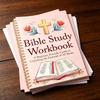 Guided Pages Bible Study Workbook Study Sections Prayer Reflection Notebook  Daily Planning
