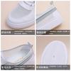 Summer New Women's Net Shoes Fashion Trend Versatile Student Board Shoes Casual Breathable Comfortable Flat White Shoes