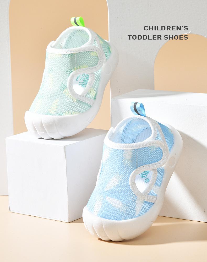 Non-Slip Toddler Mesh Shoes for Boys & Girls 1-3 Years