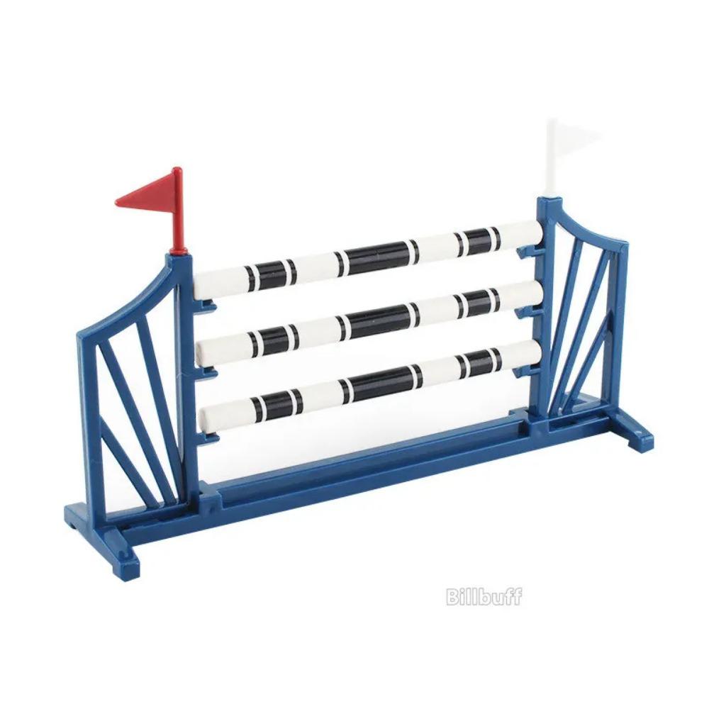 Model Cursă de Cai DIY Călăreț Animal de Fermă Figurine Figurine Acțiune și Jucărie Jucării Emulație ABS pentru Copii Cadou de Crăciun Aniversare