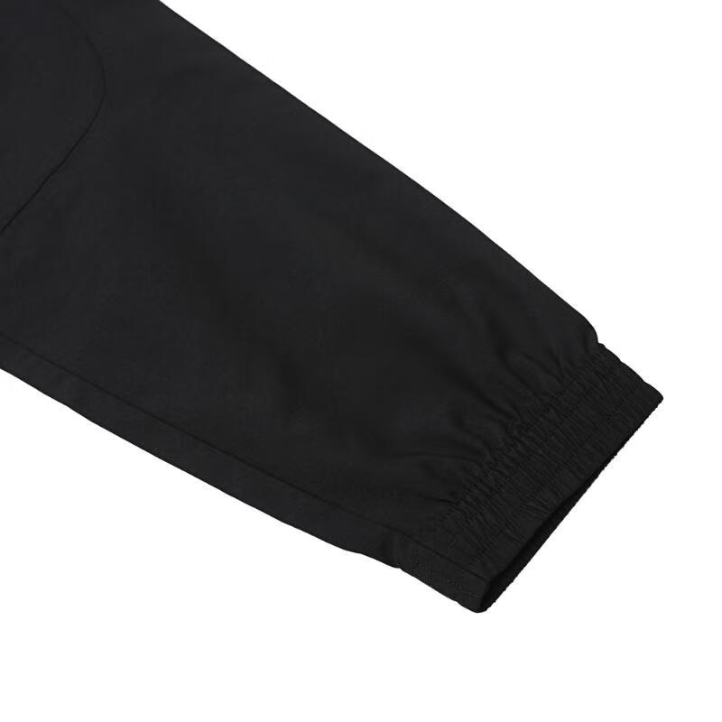 Puma Solid Color Breathable Elastic Waistband Tapered Knit Sports Pants Men Bottoms Black 682188-01