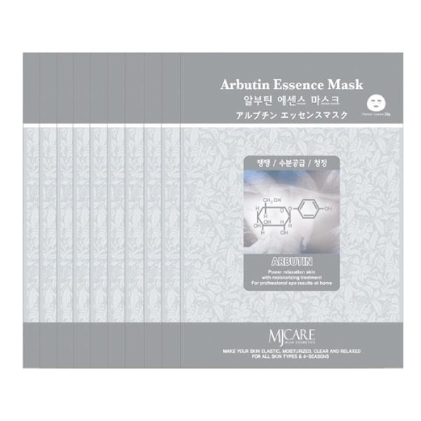 [100 sheets] Arbutin Moisture Skin Soothing Purifying Essence Mask Pack_18565310_634664