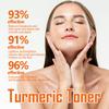 Turmeric Brightening Toner, Moisturizing Hydrating Toner, Collagen and Mint Leaf Extract, Facial Skincare 100ml