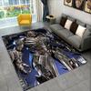3D Transformers Cartoon Autobots Carpet Rug for Home Living Room Bedroom Sofa Doormat Decor,Kid Area Rug Non-slip Floor Mat Gift