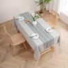 Waterproof And Oil-Proof Cotton And Linen Fabric Rectangular Tablecloth Coffee Table Pad Book Tablecloth Modern Simple Tablecloth