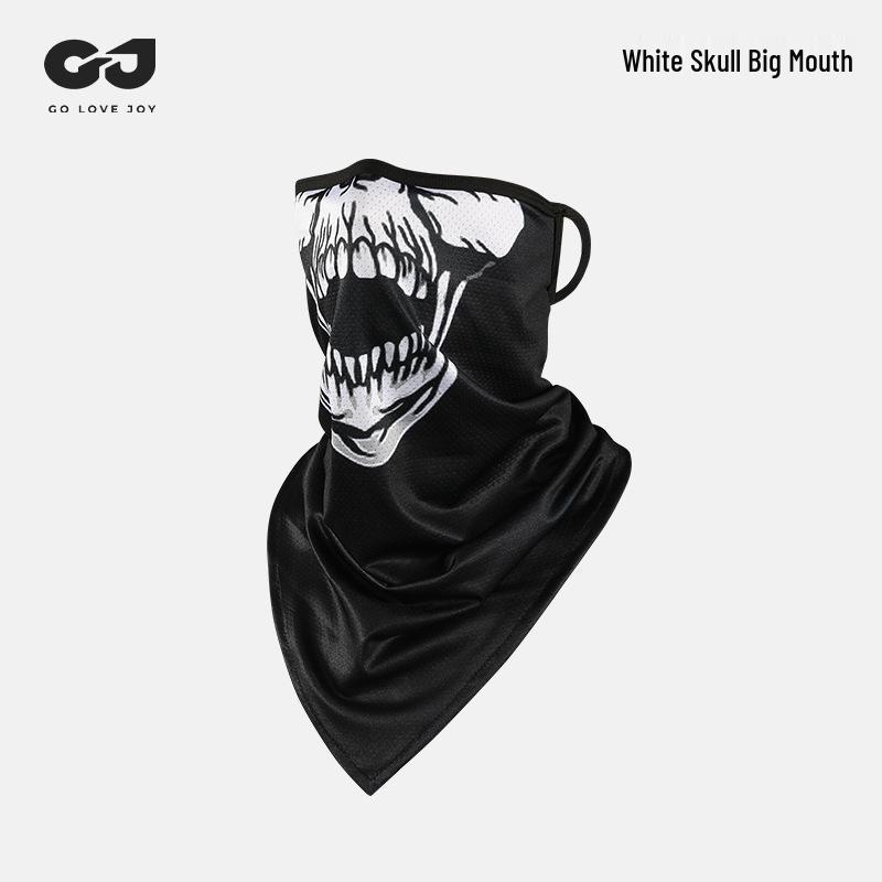 Sommerskjerf i issilke med solskjerming for sykling: Pustende, Hurtigtørkende Nakke- og Solbeskyttelse XTJ30