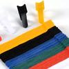 30 uds/50 Uds bridas para cables desmontables bridas de nailon reutilizables de Color organizador de cables tipo T