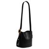 Coach Bleecker 21 Detachable Zipper Bag Leather Bucket Bag Women Bags Black CCX07-B4BK