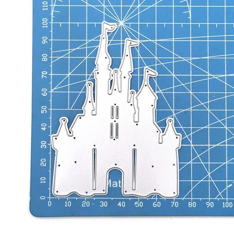 Castle Metal Cutting Dies DIY Craft Carbon Steel Embossing Template Metal Stencils Scrapbooking for Card Die Cuts