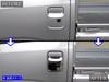 BRIGHTZ Chrome Plated Door Handle Covers for the Hijet Jumbo Truck Compatible with the and S Hijet Jumbo (Plate) S500P/S510P (Late Model)
