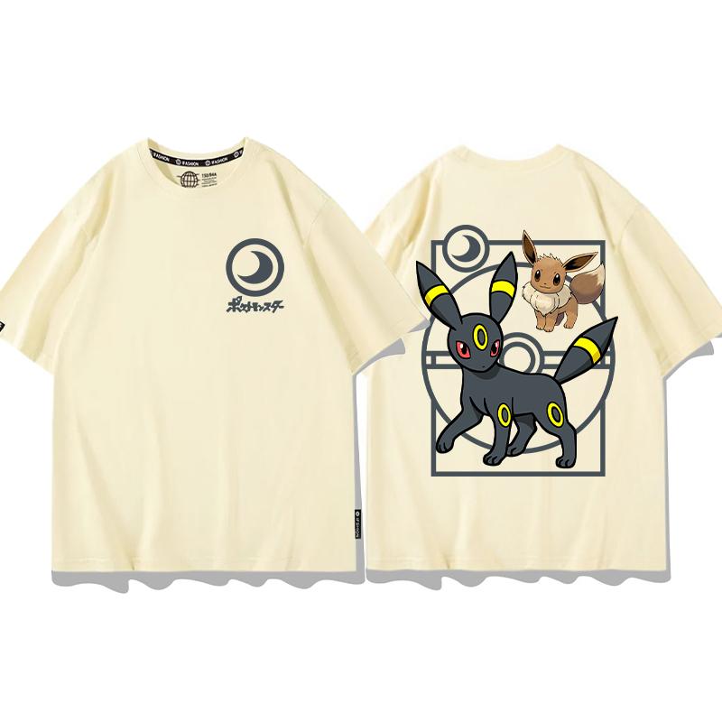 Pokémon Joint Tshirt Childrens Summer Mens and Womens Geng Gui Super Dream Clothes Boys Pokémon Short Sleeves
