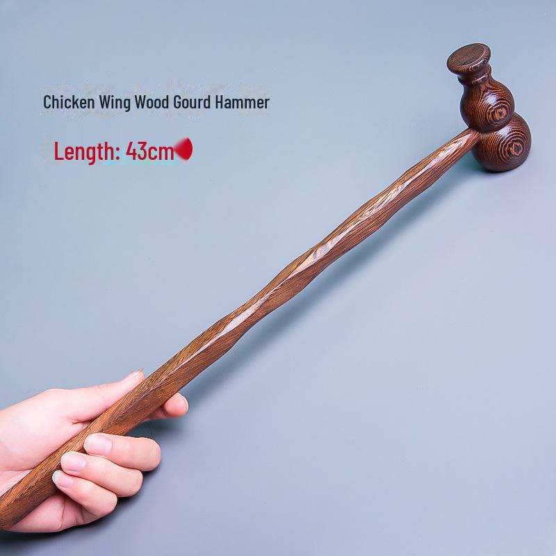 Chicken Wing Wood Massage Hammer for Back, Shoulder, and Neck Meridian Therapy