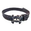 Pin Buckle PU Leather Belt Woman Casual Waist Decors Skull Belt 2000s Waiststrap