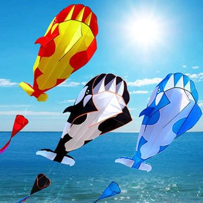 Large Dolphin Kite Flying Soft Kites Line Ripstop Nylon Outdoor Toys Octopus Kite Factory Alien Inflatable Kites