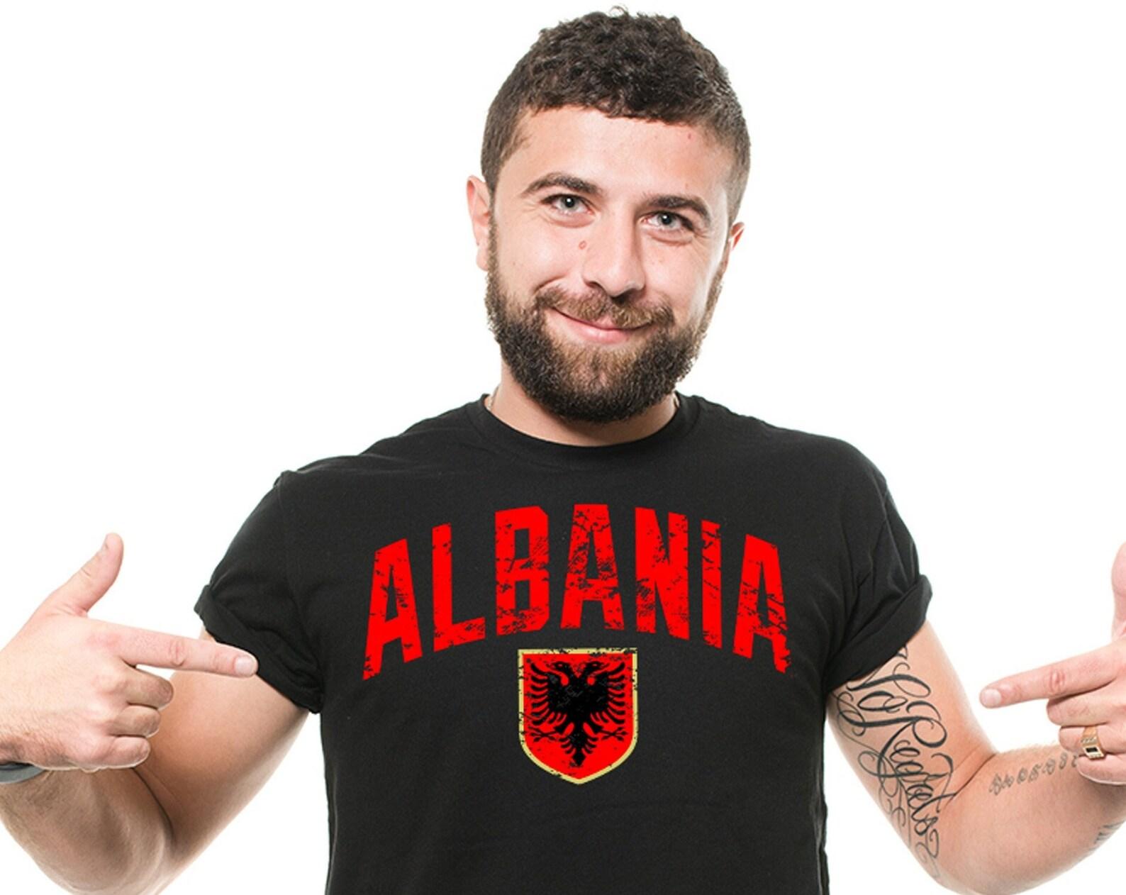 Albania Flag T-Shirt: Albanian Pride Unisex Tee 3XL