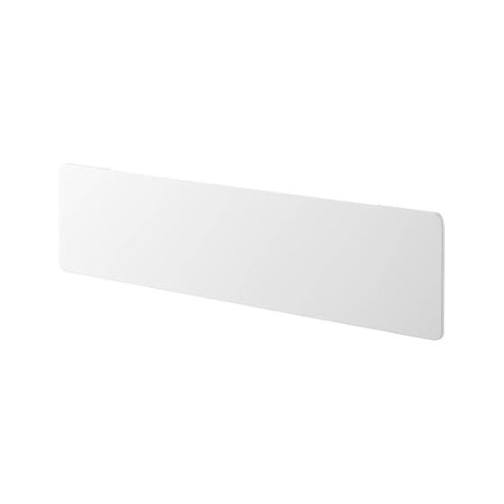Yamazaki Jitsugyo Film Hook Steel Panel Wide White Body: W80 X D1.2 X H20cm (Including Film Hook) Tower Floating Storage Kitchen Panel Magnet Storage