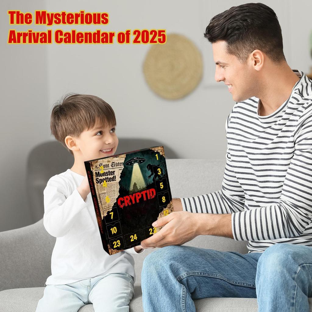 Christmas Countdown Calendar Collectible 2D Acrylic Pendants Christmas Decoration Tree Ornaments For Home School Apartment