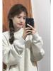 2025 Japanese-Style Solid Color Round Neck Hoodie, Trendy Casual Loose Fit, Sports Base Layer Top for Women and Couples