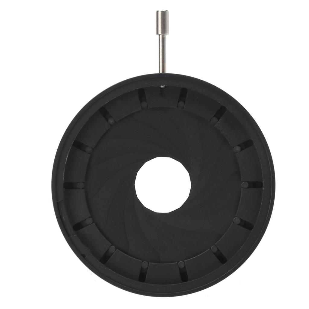 SK34 Adjustable Iris Aperture Diaphragm Module Condensor Optical Diaphragm for Optical Instrument 1.5‑34mm