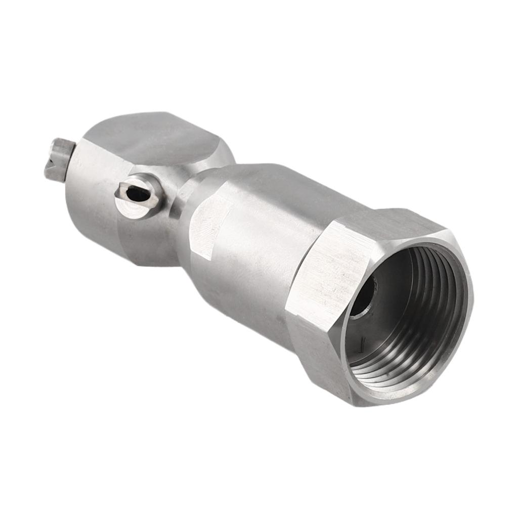 Rotating Cleaning Nozzle with Full For 360 Degree Movement for Stainless Steel Drums Buckets and Process Equipment Tanks
