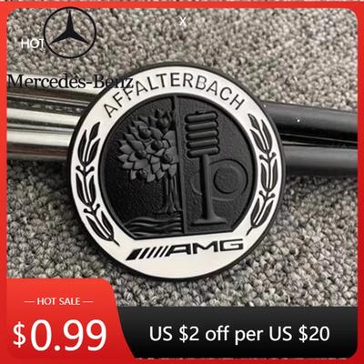Adesivo de Carro Quente LOGO AFFALTERBACH 3D Metal Porta-malas Traseiro do Carro Janelas Corpo Emblema Adesivo Para Benz AMG C E S GLE CLC Classe W204