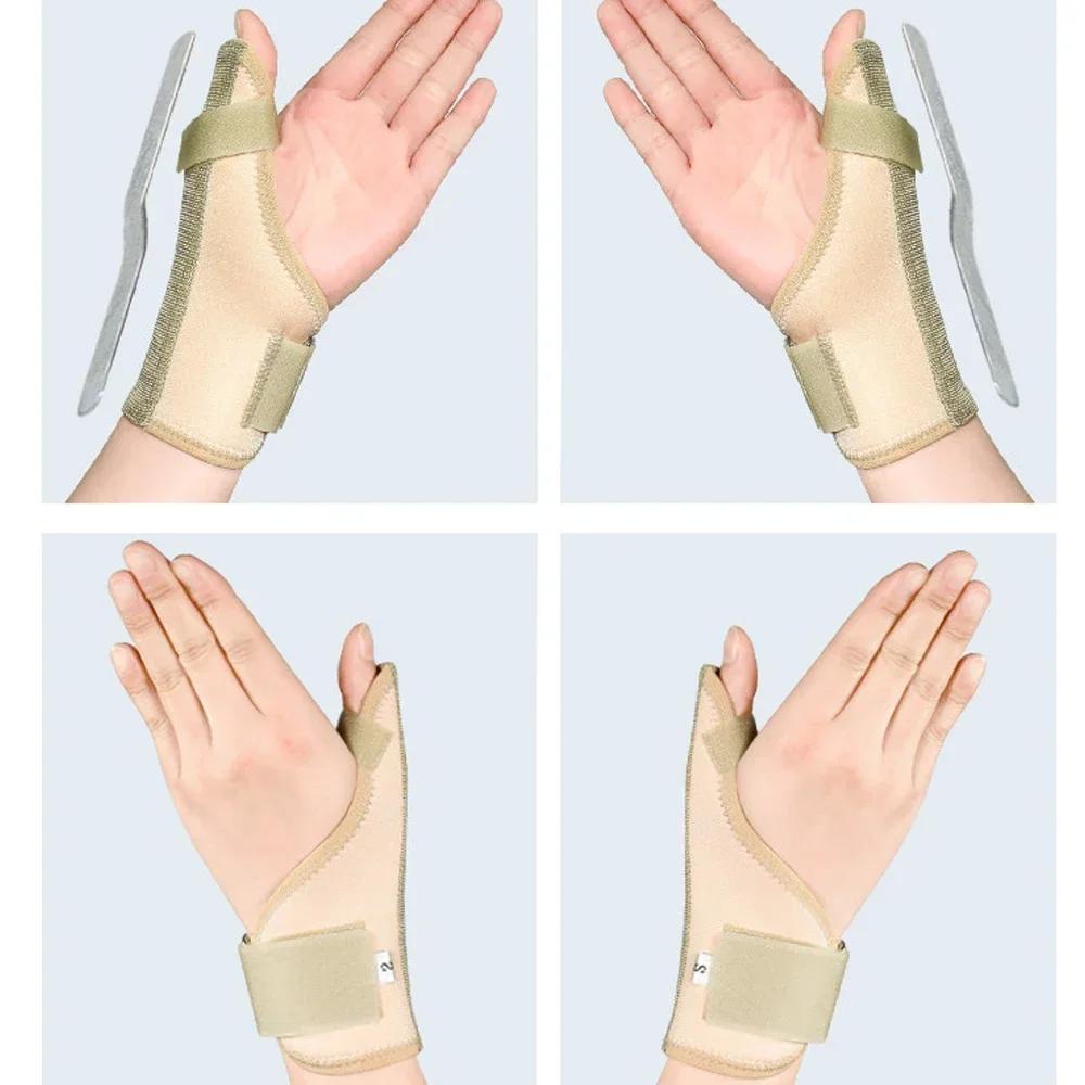 1 Stück Triggerdaumen-Schiene - Daumen-Spica-Stützorthese Stabilisator für Schmerzen, Verstauchungen, Arthritis, Sehnenentzündung für rechte und linke Hand