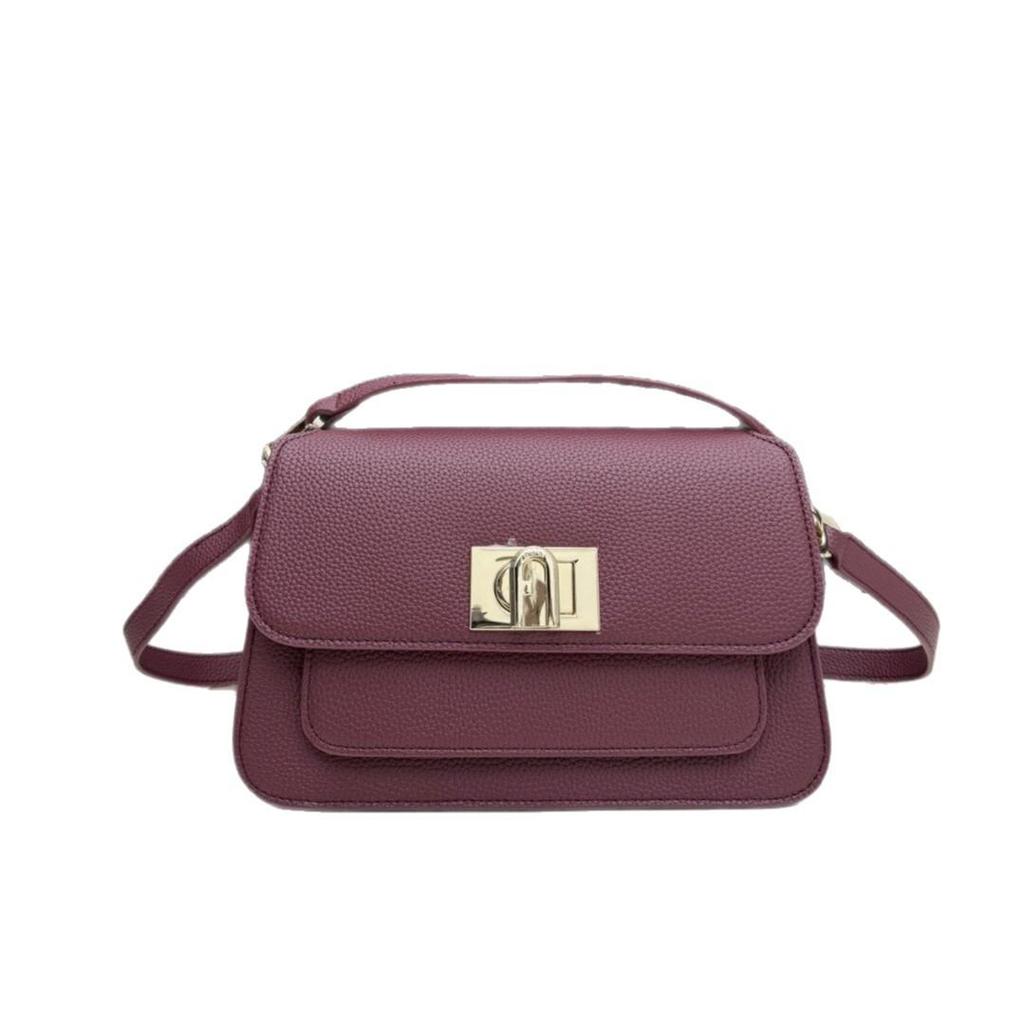 Fu*la Women's 2026 Fashionable Simple Square Crossbody Shoulder Bag