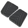 2pcs Pedal Pad 6.3*5.6*1.1cm Accessories Cover Mat