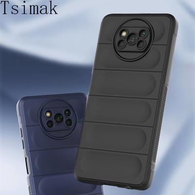 Stoßfeste Hülle für Xiaomi POCO X3 X4 X5 X6 Pro M4 M5 M5S C65 F3 GT F4 F5 5G Handyhülle Flüssigsilikon Stoßfänger Rückseite Coque