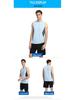 Men's Quick-Dry Sleeveless Basketball Top - Ice Silk Fitness Vest for Running and Training