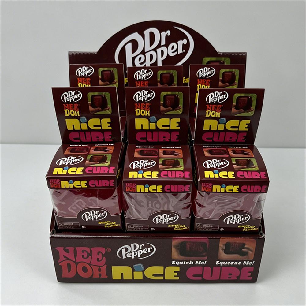 Super popular Schylling Needoh Nice Cube brinquedo sensorial, cubo redutor de aperto e pressão, Fidget espremível limi redutor de pressão