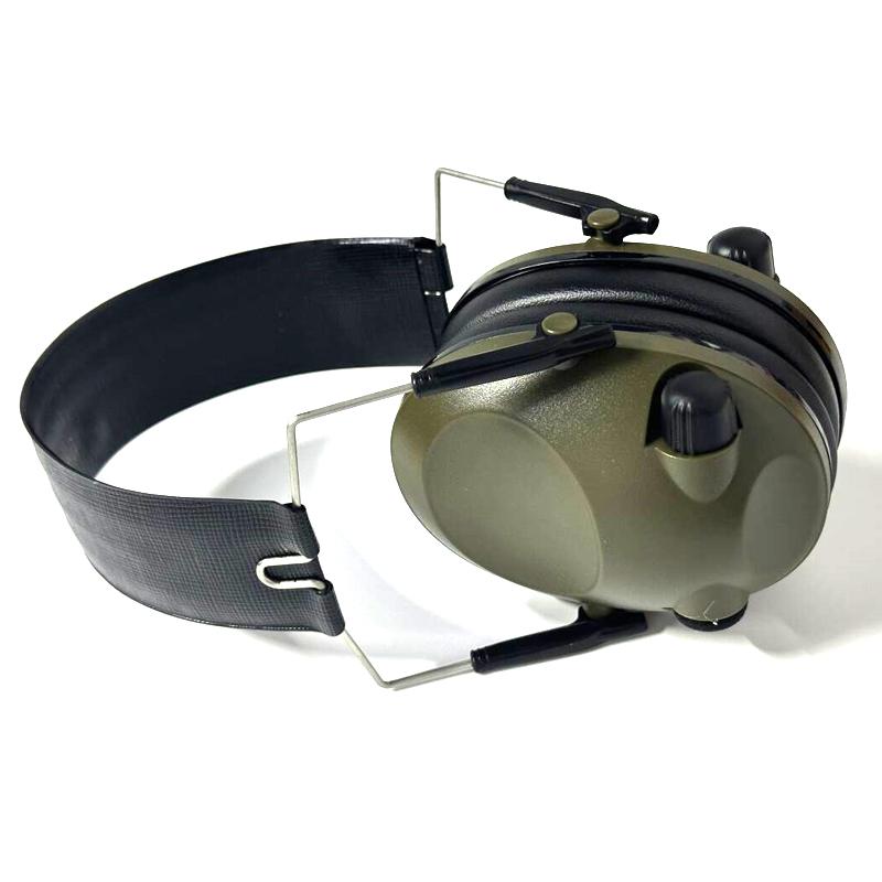 TAC 6S Anti-Noise Audio Tactics Shooting Headset Soft Padded Electronic Earmuff for Sport Hunting Outdoor Sports