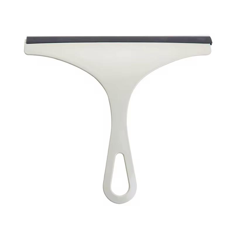 Household Cleaning Bathroom Mirror Cleaner Wiper Scrape With Silicone Blade Holder Hook Car Glass Shower Squeegee Window Glass