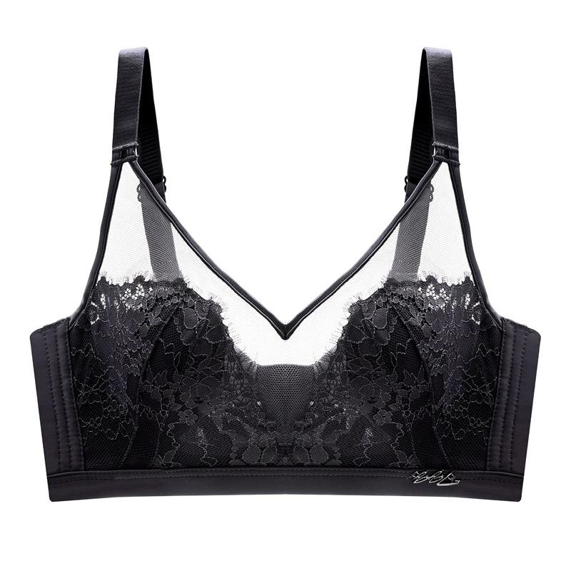 Summer Thin Section of The Bra Underwear Gathered Up To Collect Side Breasts Anti-sagging Bra